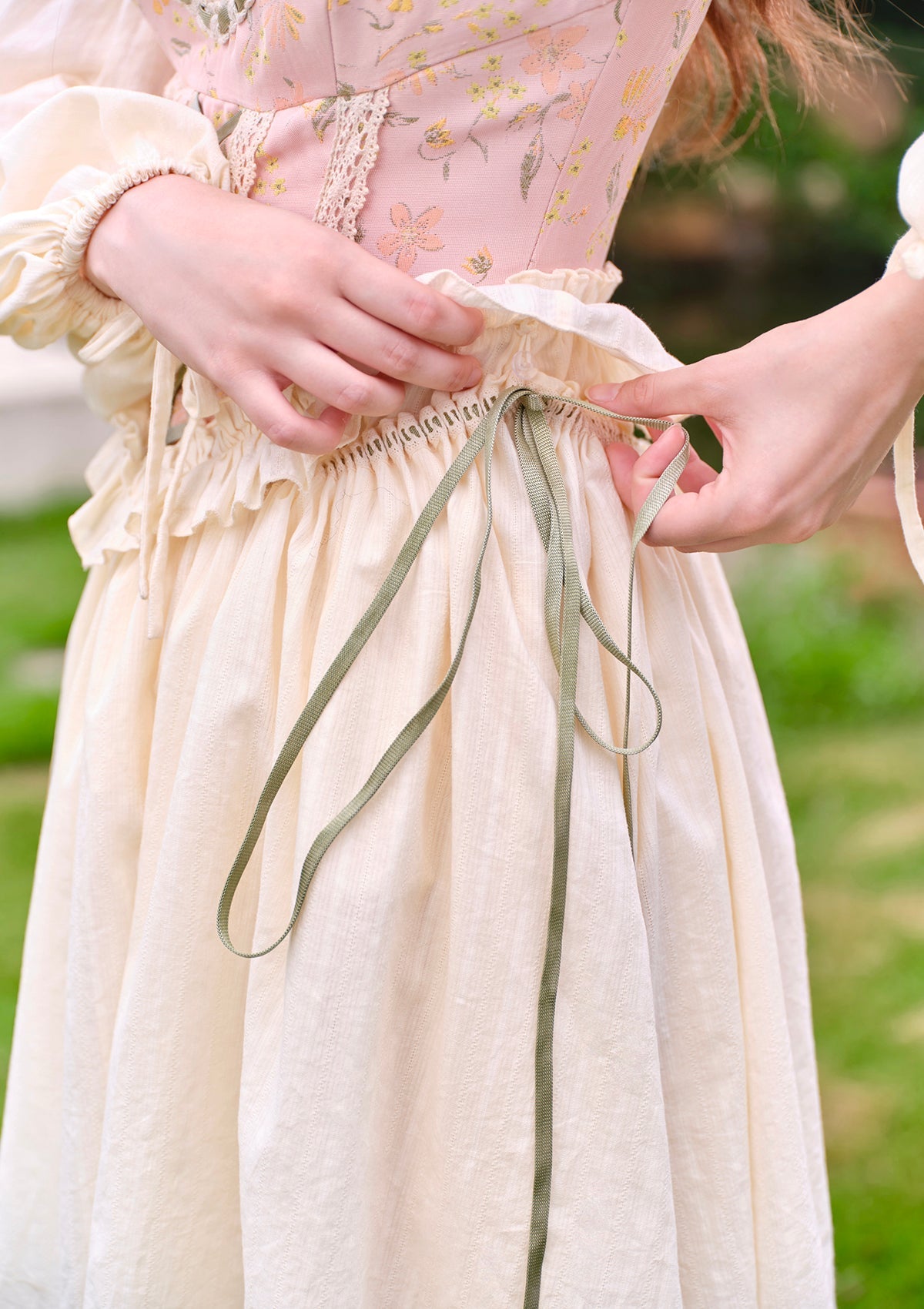 (US Exclusive)Evelynn's Garden Corset Dress