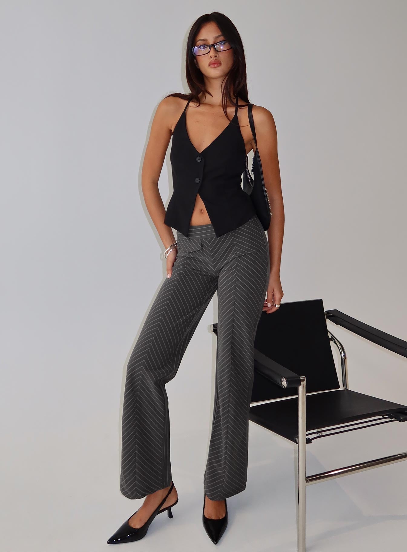 Rhalia Pants Grey