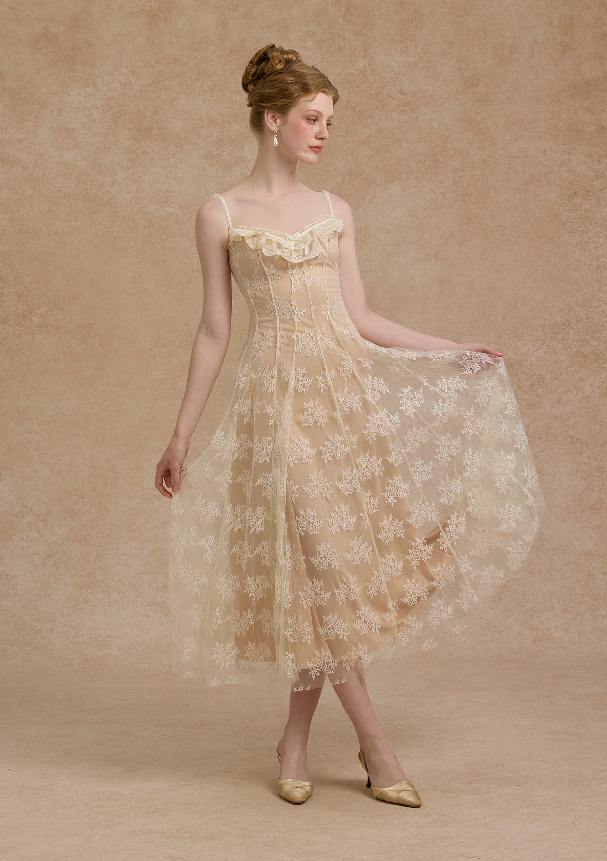 Lace Bouquet Dress
