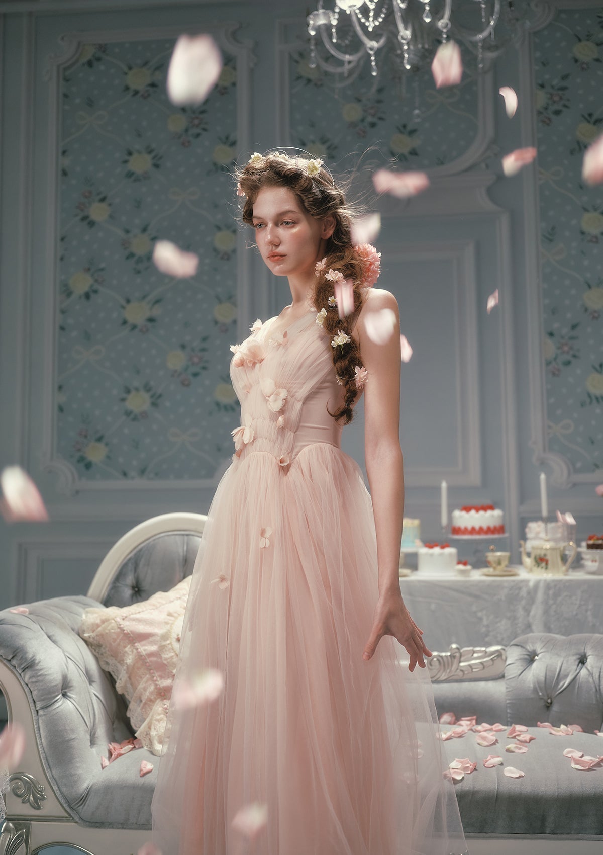 Louis XIV's Rose Dress