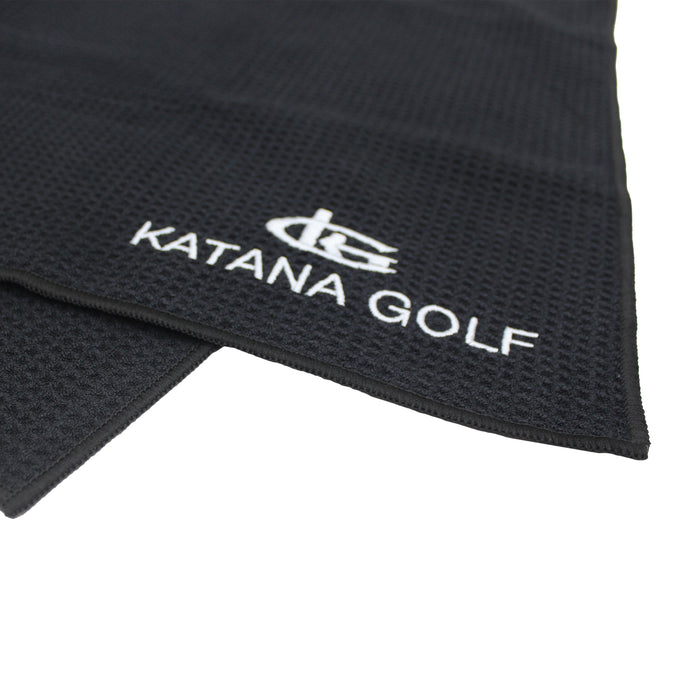 Katana Golf Towel - Black