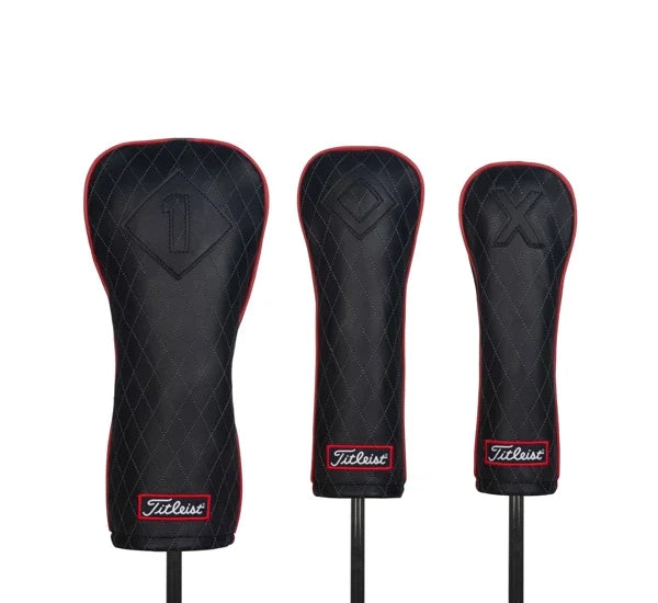 Titleist Jet Black Leather Headcover - Driver