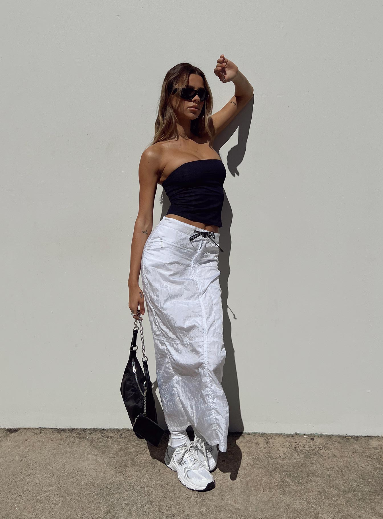 Motel Theora Skirt White