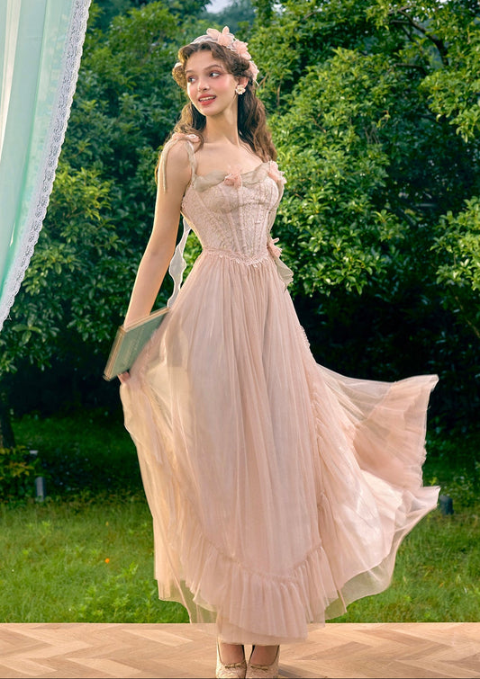 Flower Kissing Wonderland Corset Dress