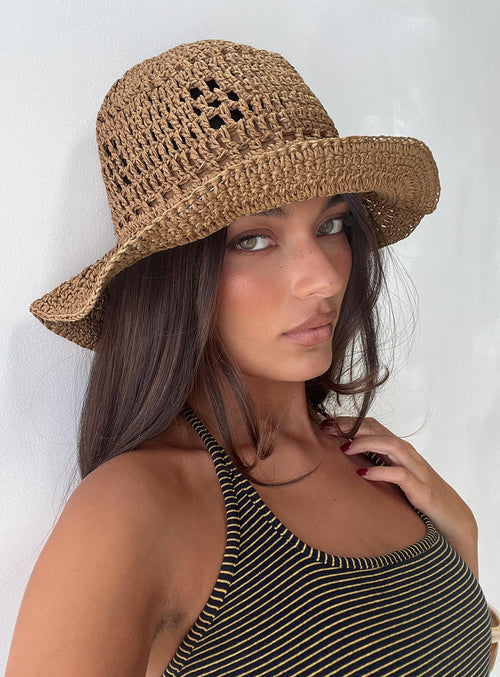 Dreamful Bucket Hat Tan