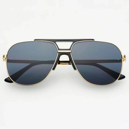 Logan Aviator Sunglasses - Tortoise | Dark Brown
