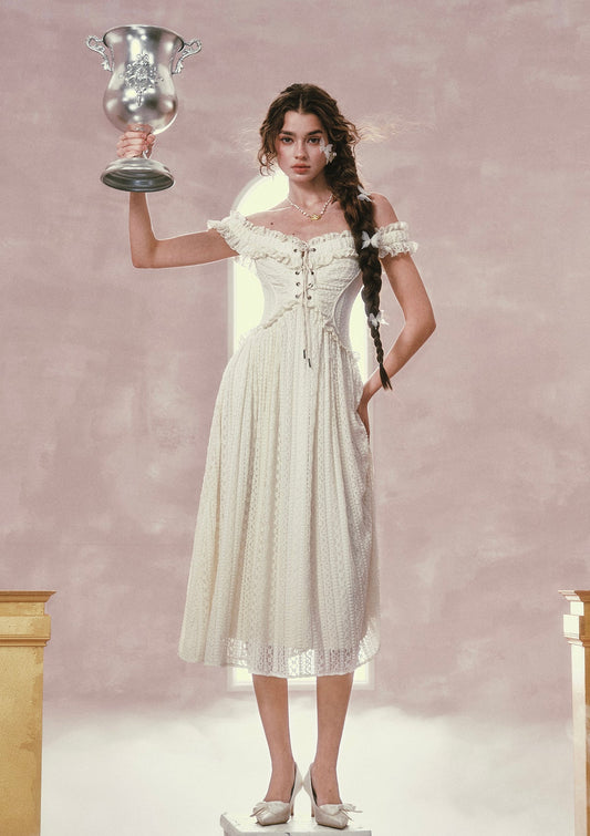 Twin Butterflies Corset Dress（Long）