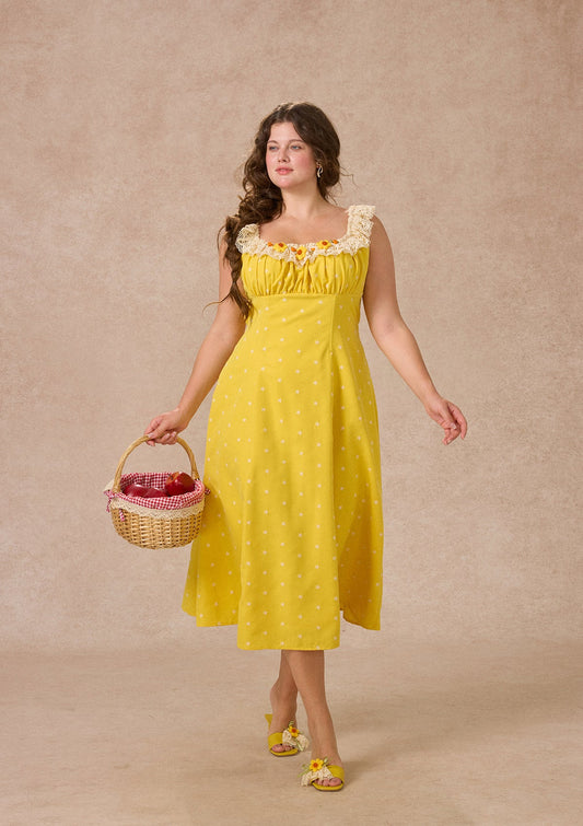 Curve&Plus Little Orange Dress
