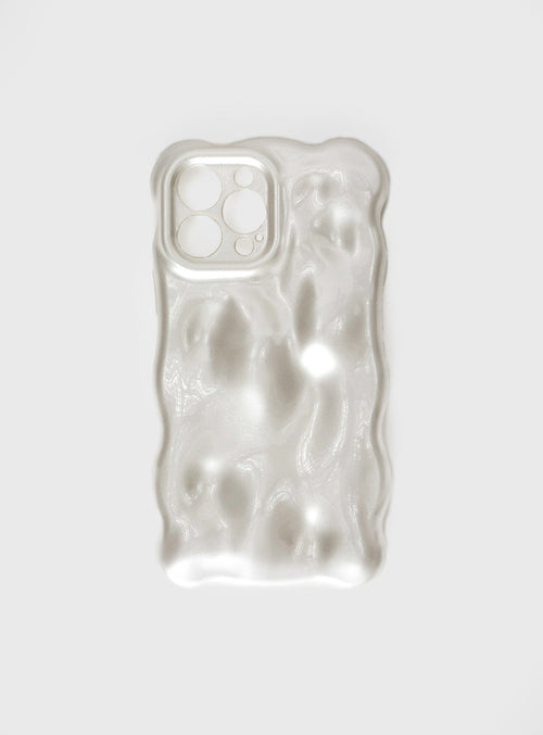 Maceline iPhone Case White