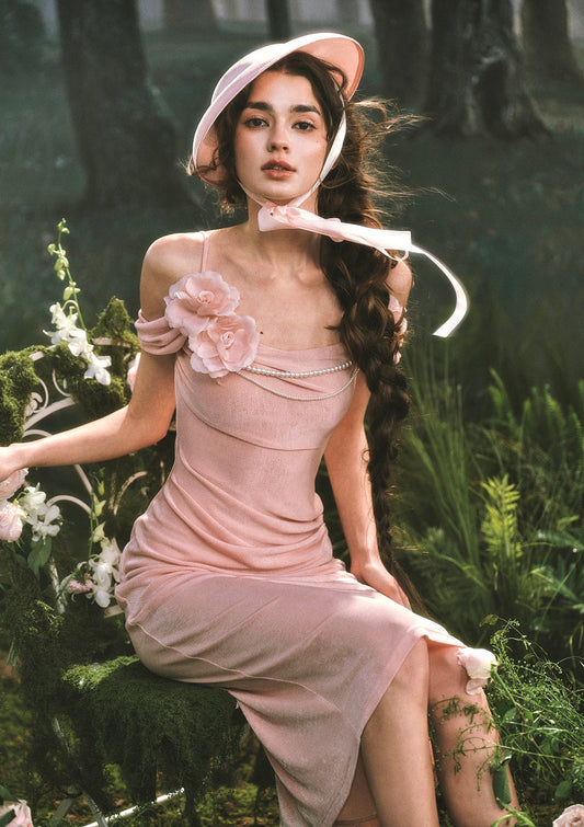 Time's Floral Message Dress