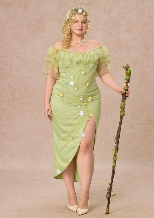 Curve&Plus Woodland Tree Corset Dress