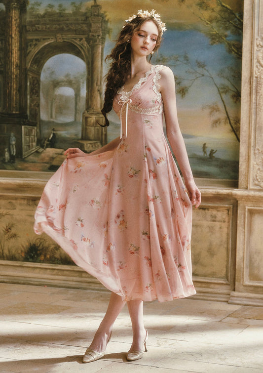 Old Rose Letter Dress