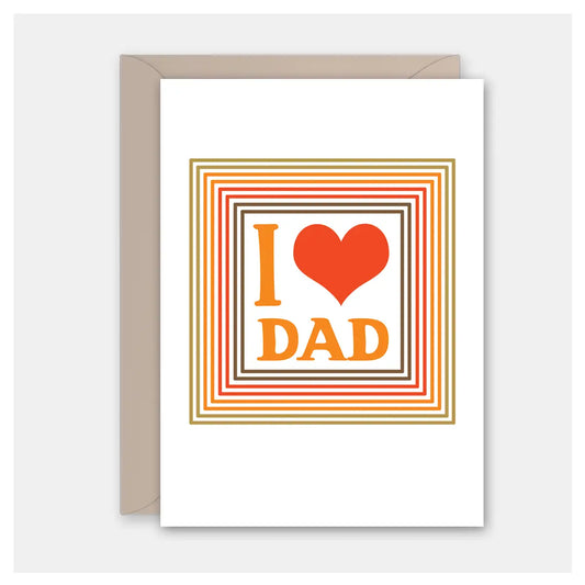 I Heart Dad - Father's Day Card