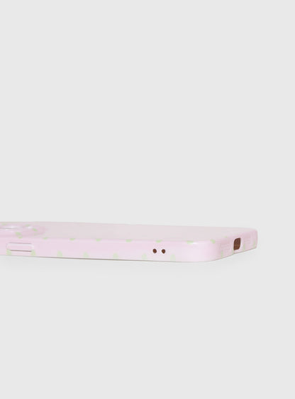 What You Wanted Iphone Case Pink Polka