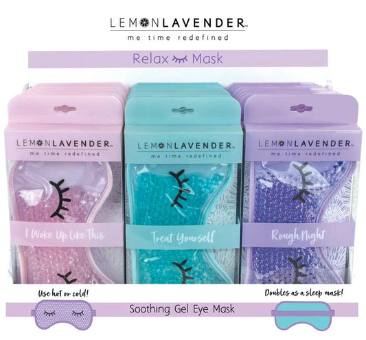 Lemon Lavender Soothing Eye Gel Mask