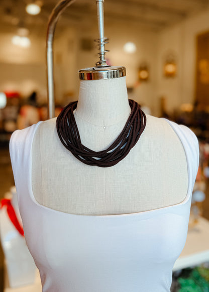 Double Loop Rope Necklace