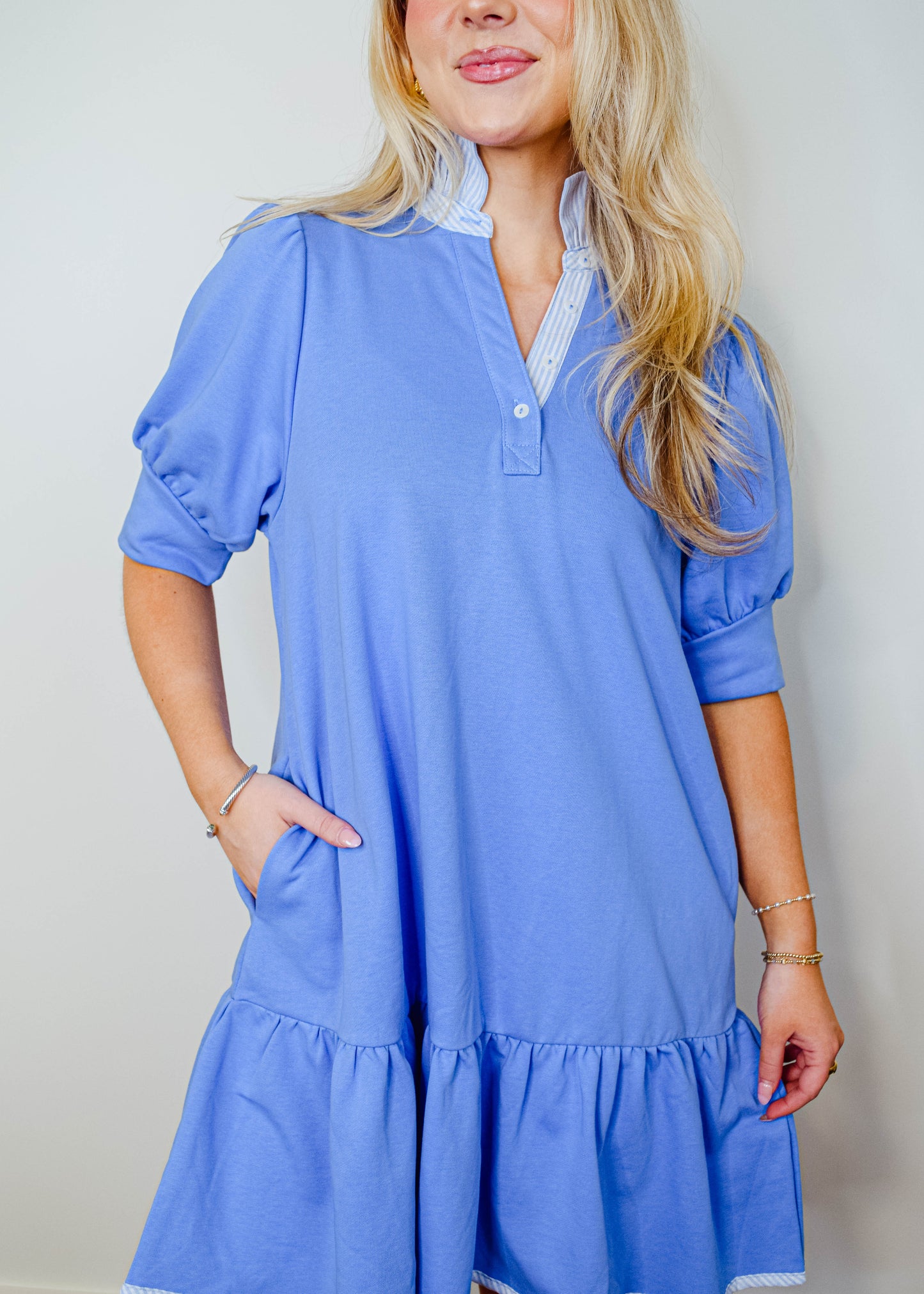Harper Stripe Mini Dress