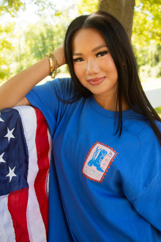 Howdy Stamp Tee