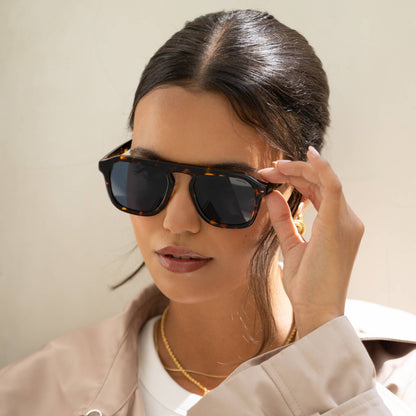 Addison Acetate Unisex Aviator Sunglasses