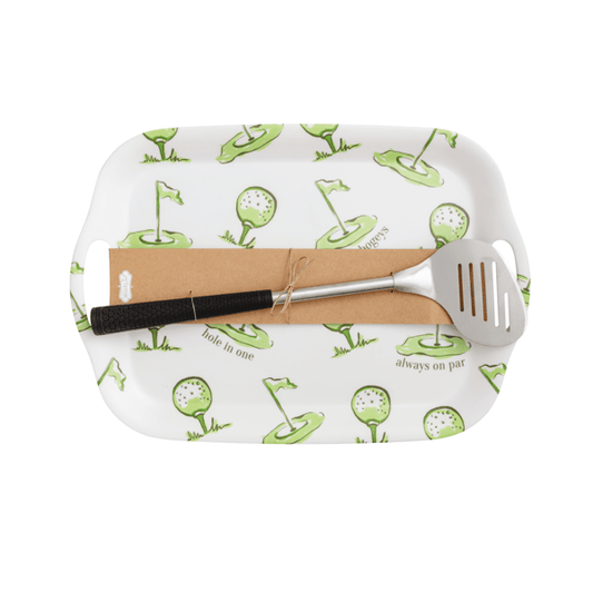 Golf Melamine Tray Set