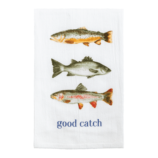 Good Catch Printed Towel
