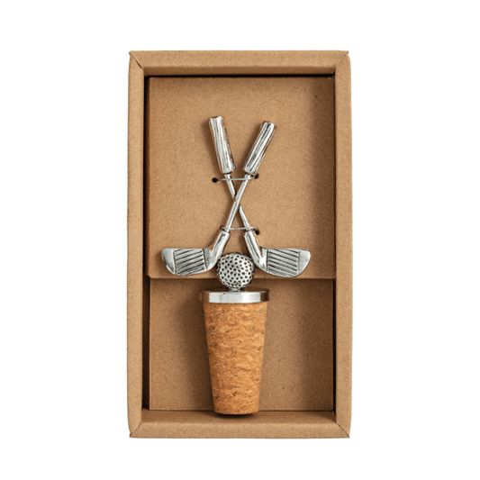 Golf Metal Bottle Stopper