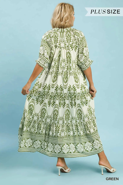 Addie Tiered Midi Dress