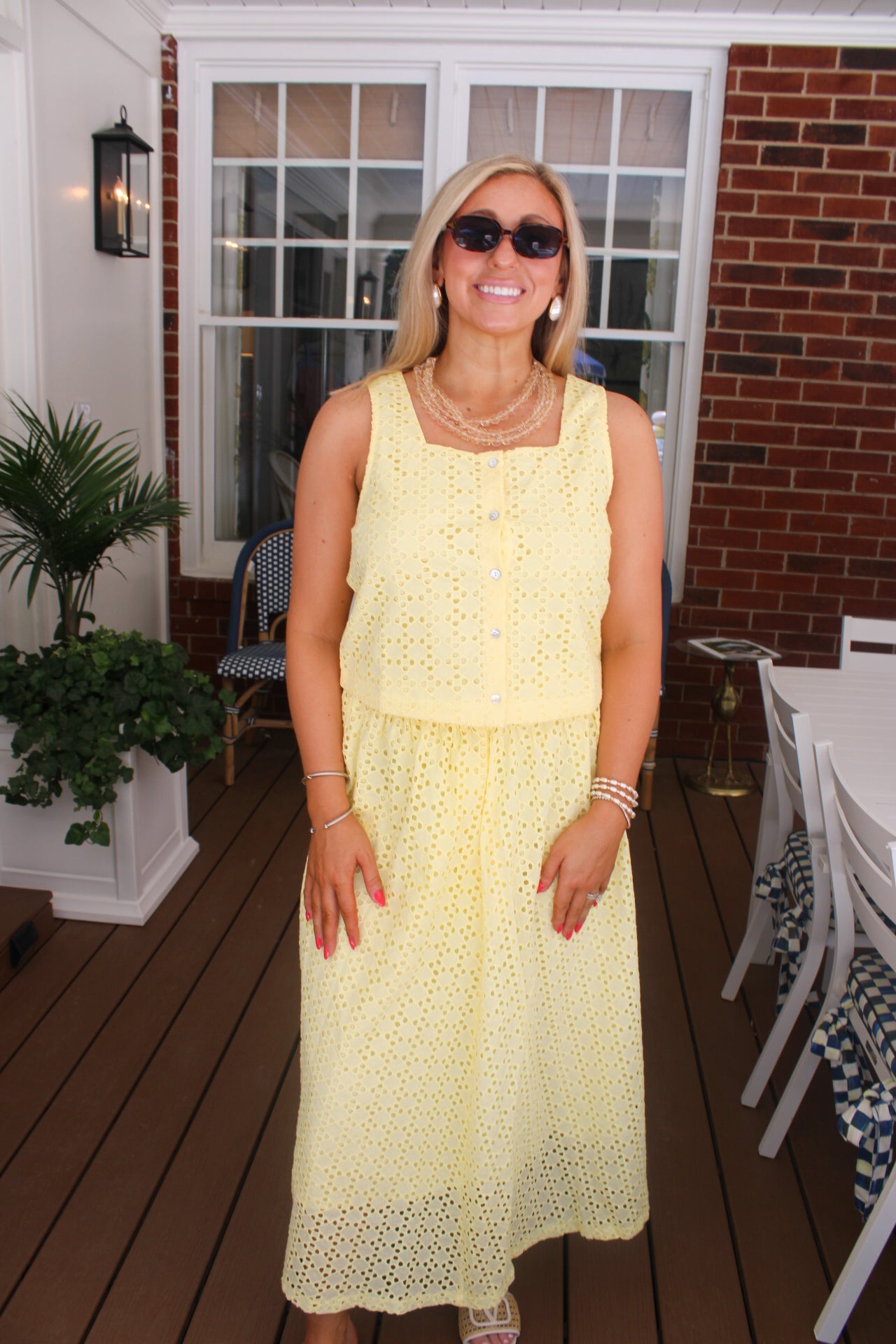 Hollie Eyelet Top