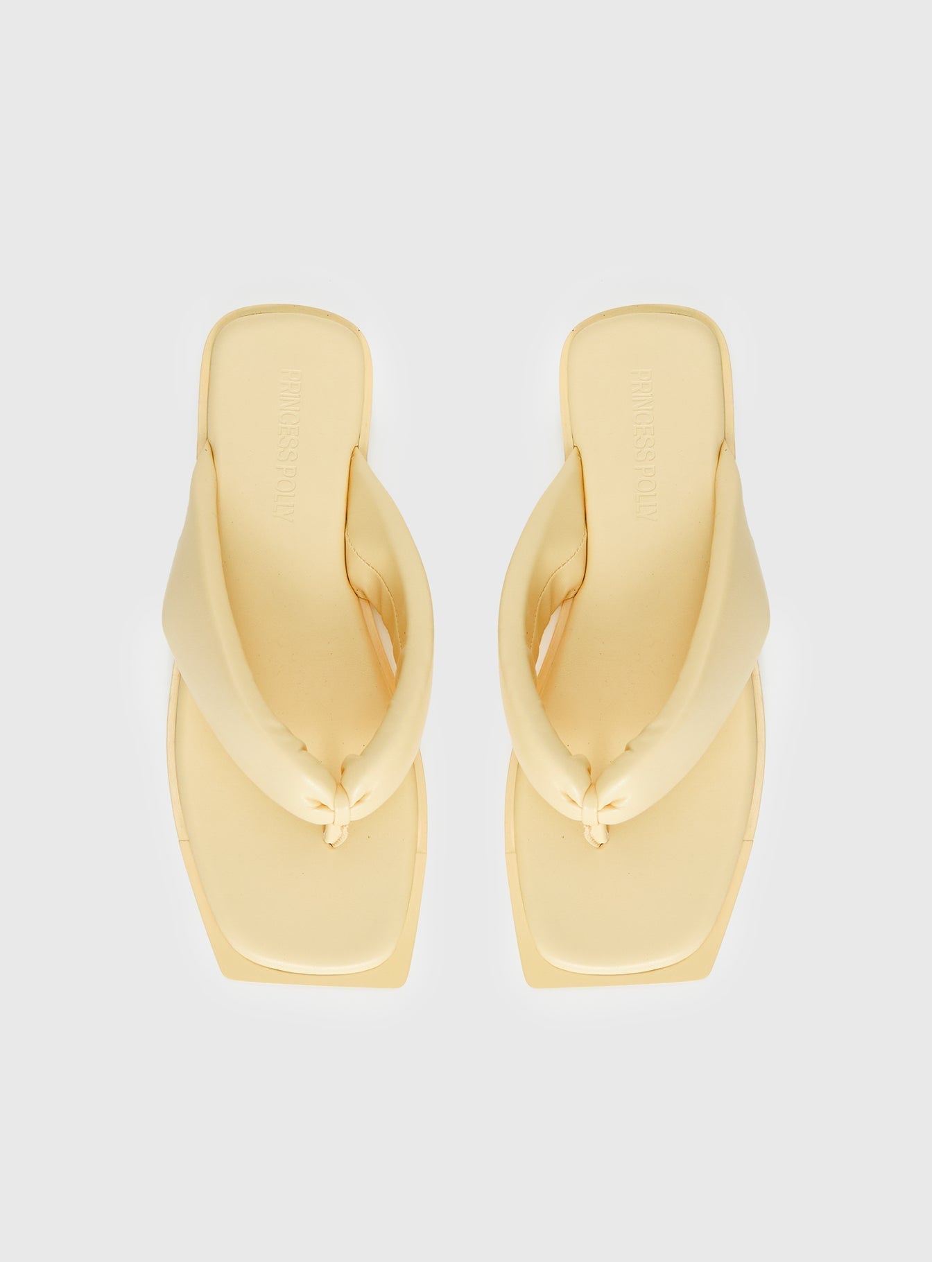 Rylin Puff Thong Sandals Butter