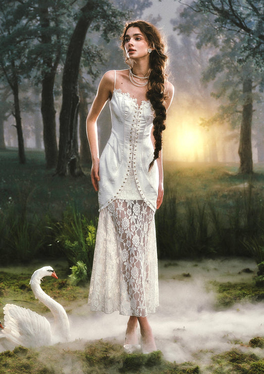 Woodland Swan Dress
