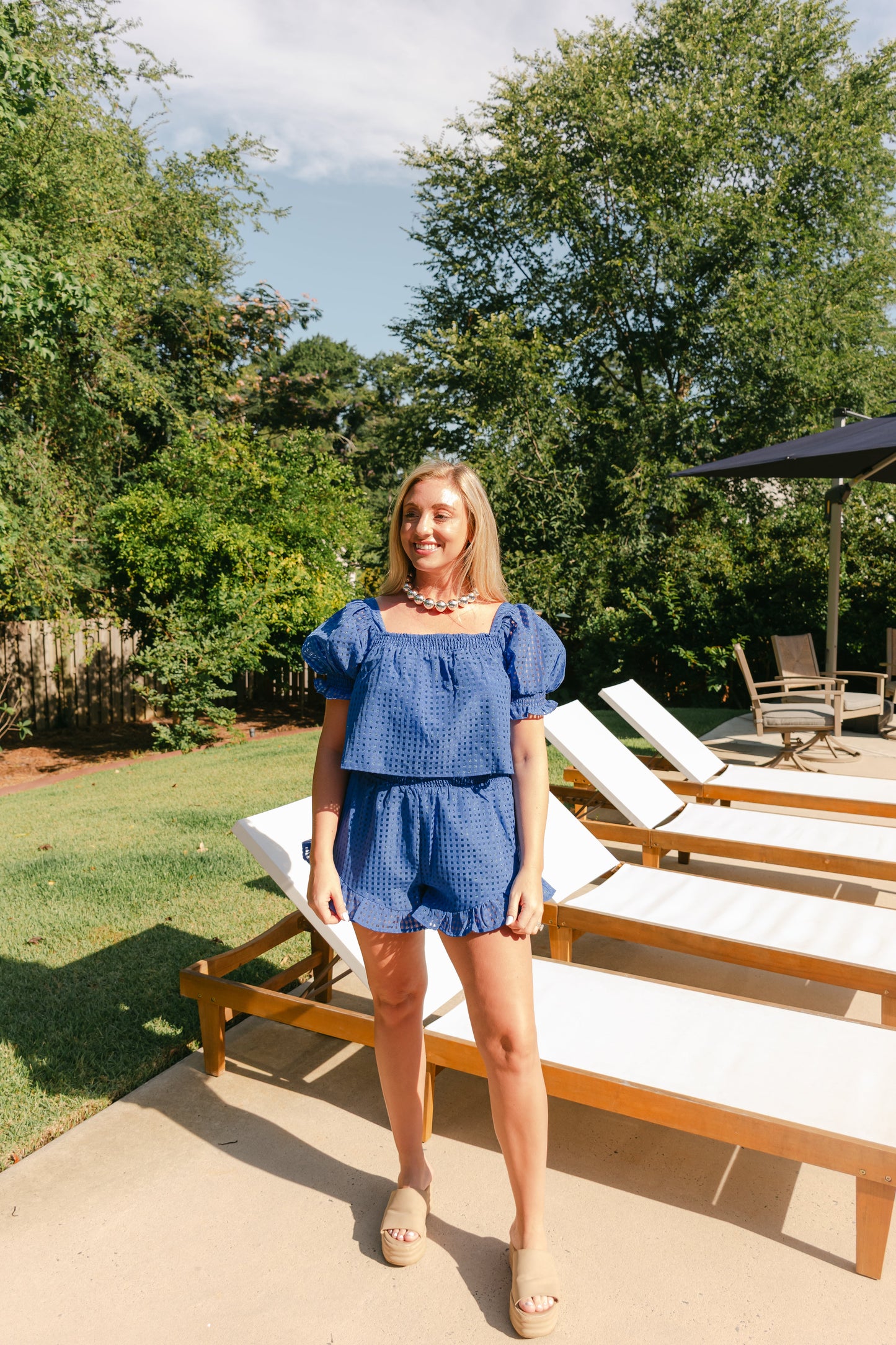 Kiersten Ruffle Shorts