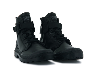 76856-008-M | PAMPA RANGER LEATHER | BLACK/BLACK