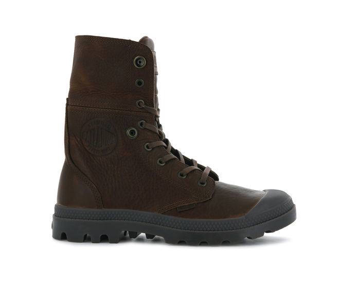 76892-257-M | BAGGY LEATHER ESS | MAHOGANY