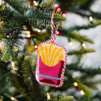 Icon Needlepoint Ornament