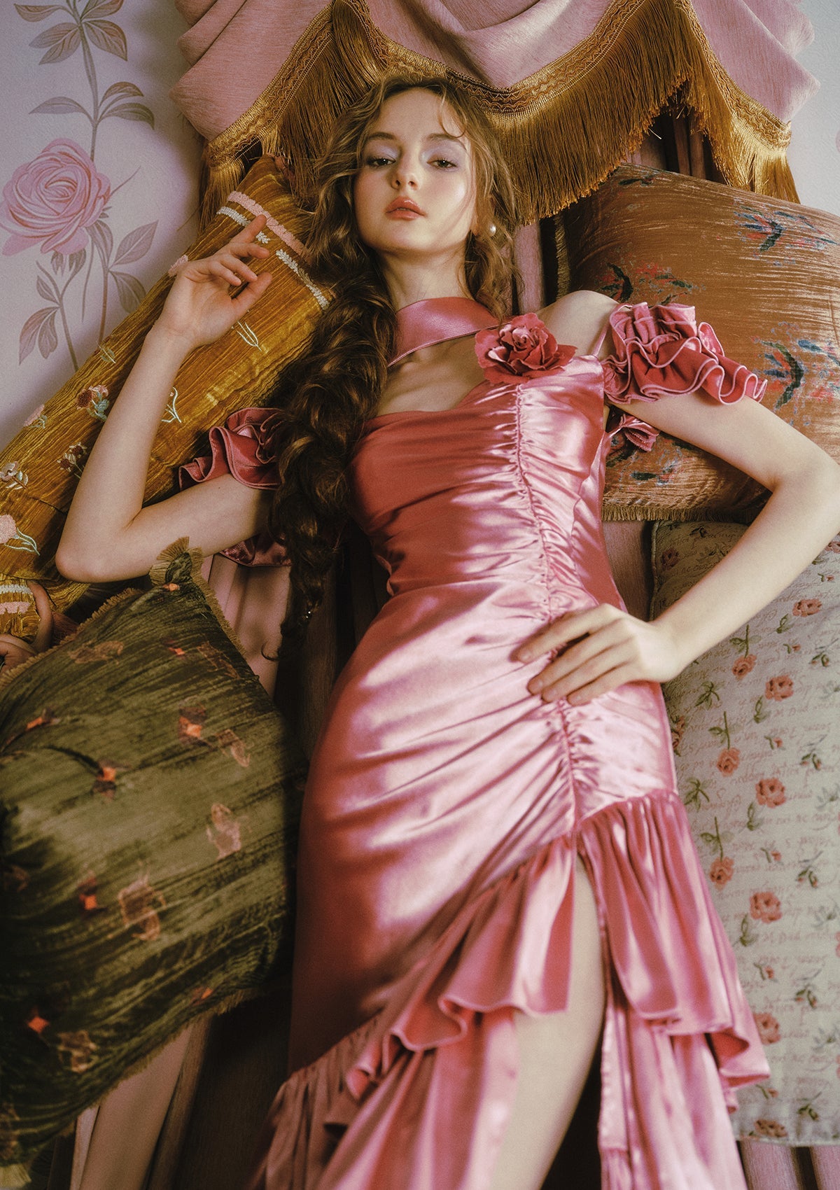 Burning Rose Dress