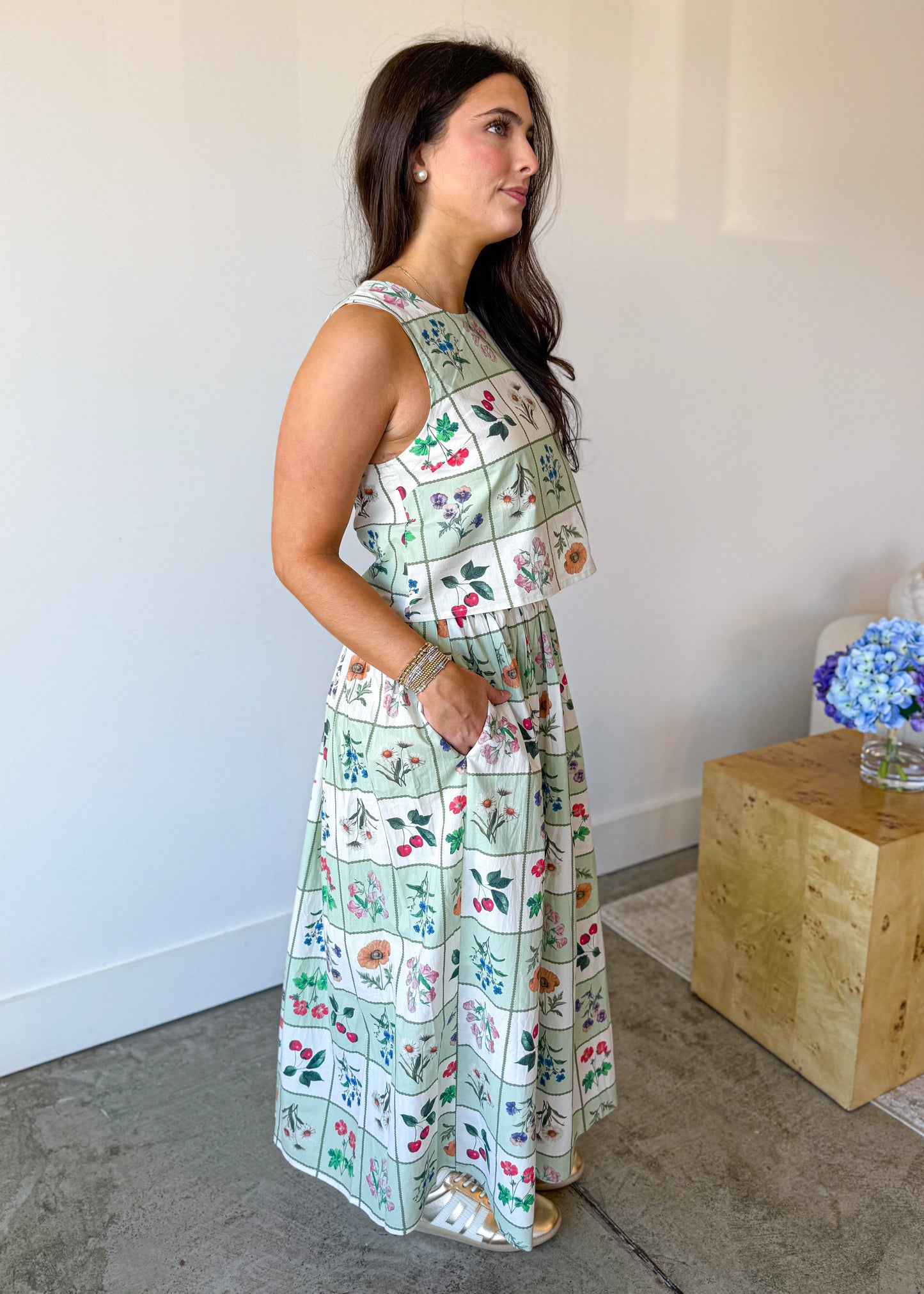 Freya Petal Printed Tank