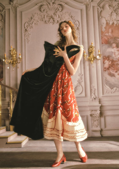 Teddy Tomato Sauce Dress