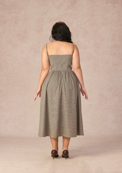Curve&Plus Bear Date Dress（Long)