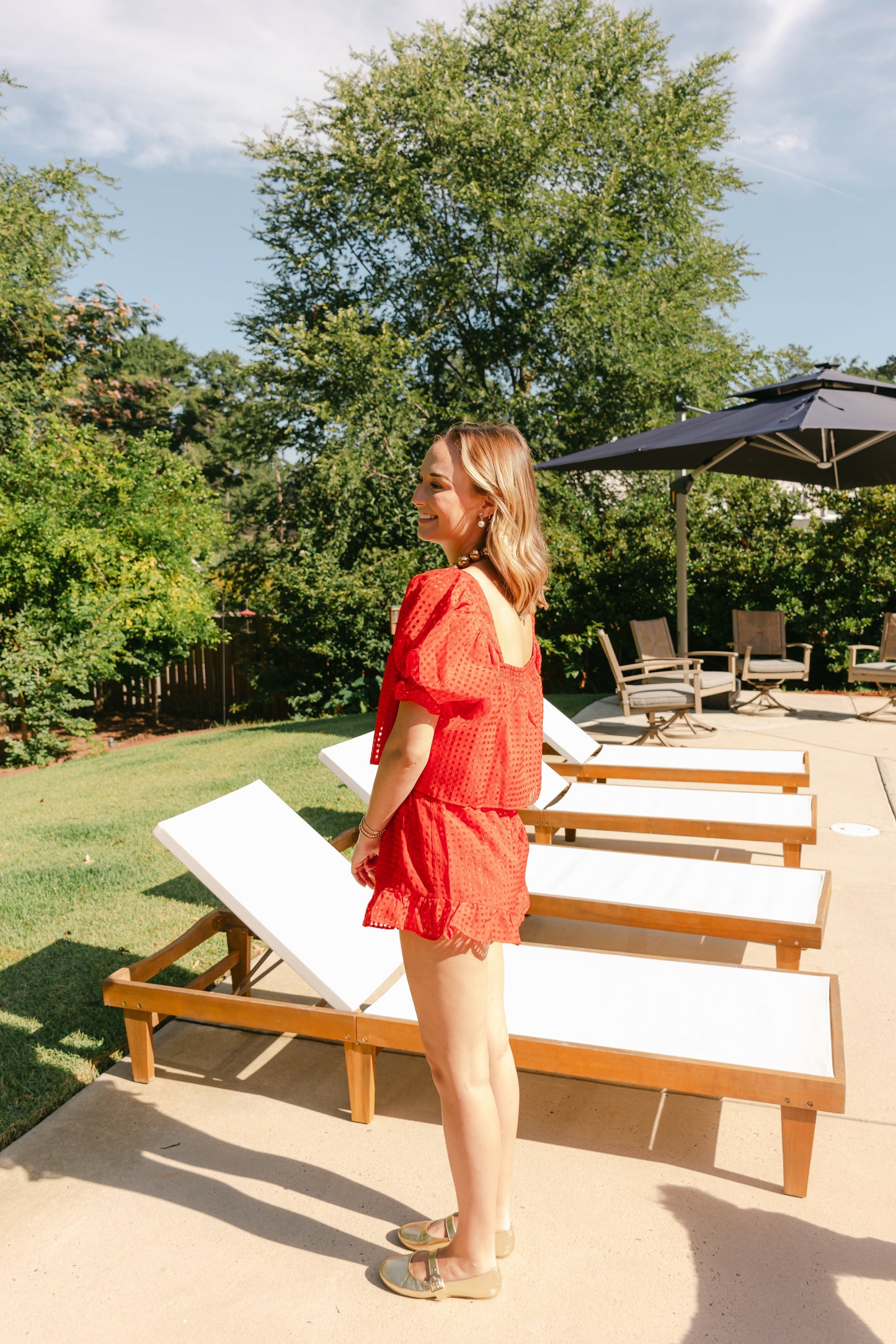 Kiersten Ruffle Shorts