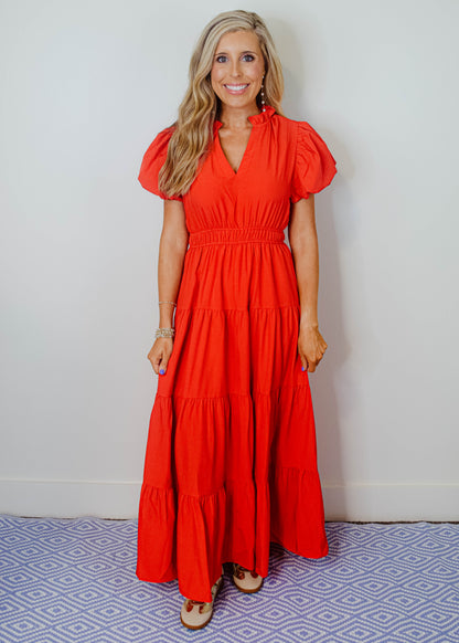 Amelia Tiered Maxi Dress