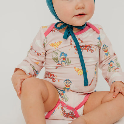 Long Sleeve Bodysuit - Wonder Woman