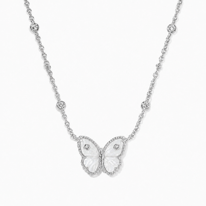 Cailey Butterfly Short Pendant Necklace