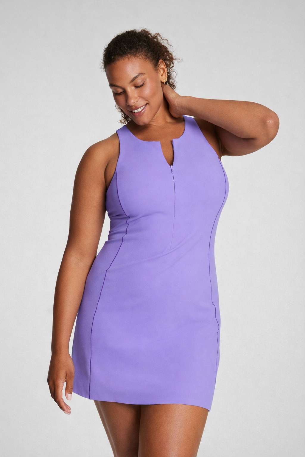 Get Moving Zip Front Dress - SALE