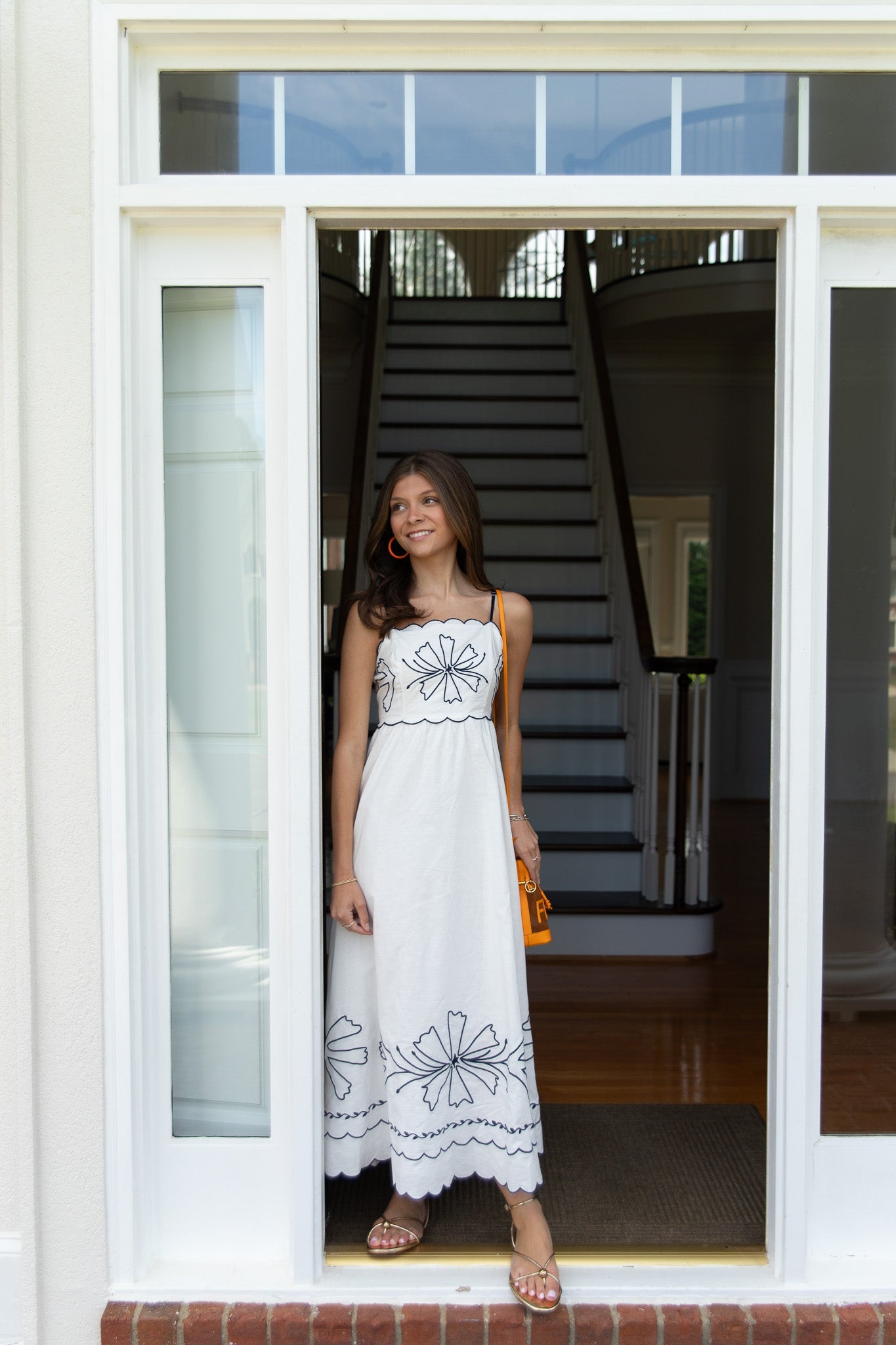 Estelle Embroidered Tank Dress