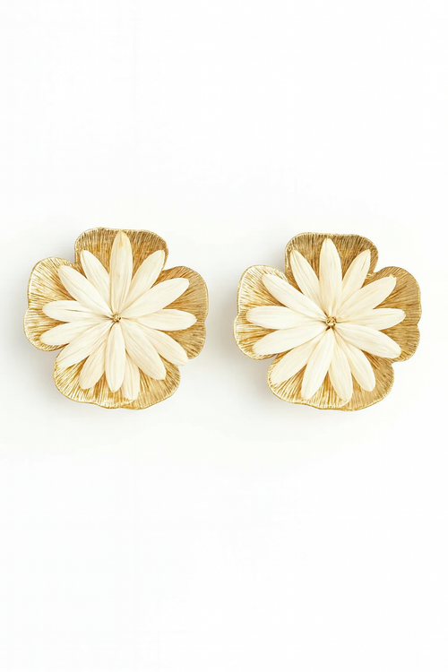 Isabelle Bloomed Metal Earrings