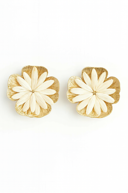 Isabelle Bloomed Metal Earrings