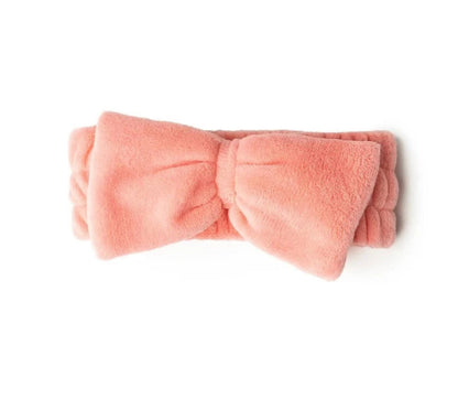 Lemon Lavender Take a Bow Plush Headband