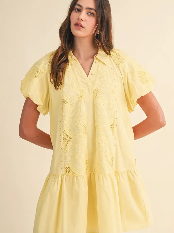 Lillian Floral Mini Dress
