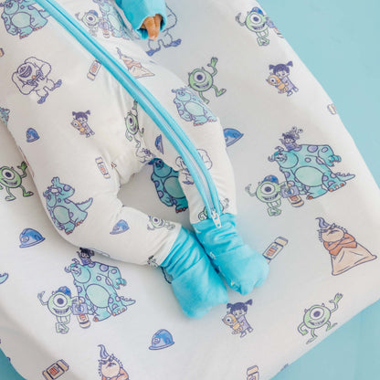 Convertible Zip-Up Footie Pajama - Monsters, Inc. Friends