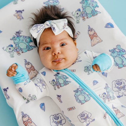 Convertible Zip-Up Footie Pajama - Monsters, Inc. Friends